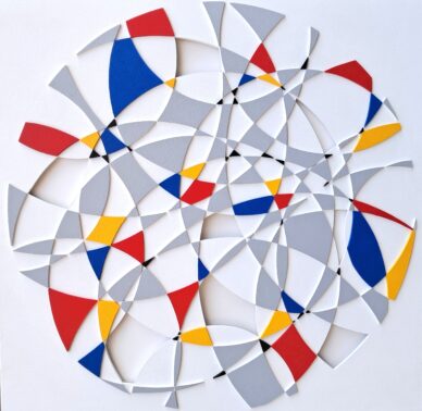 The Connection (90 x 90 cm) € 2000,-