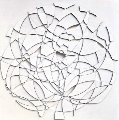 Crossroads (90 x 90 cm) €2000,-